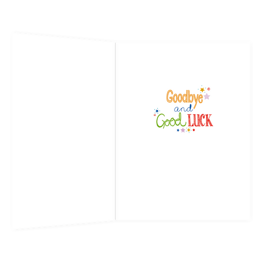 XL kaart - Goodbye and goodluck