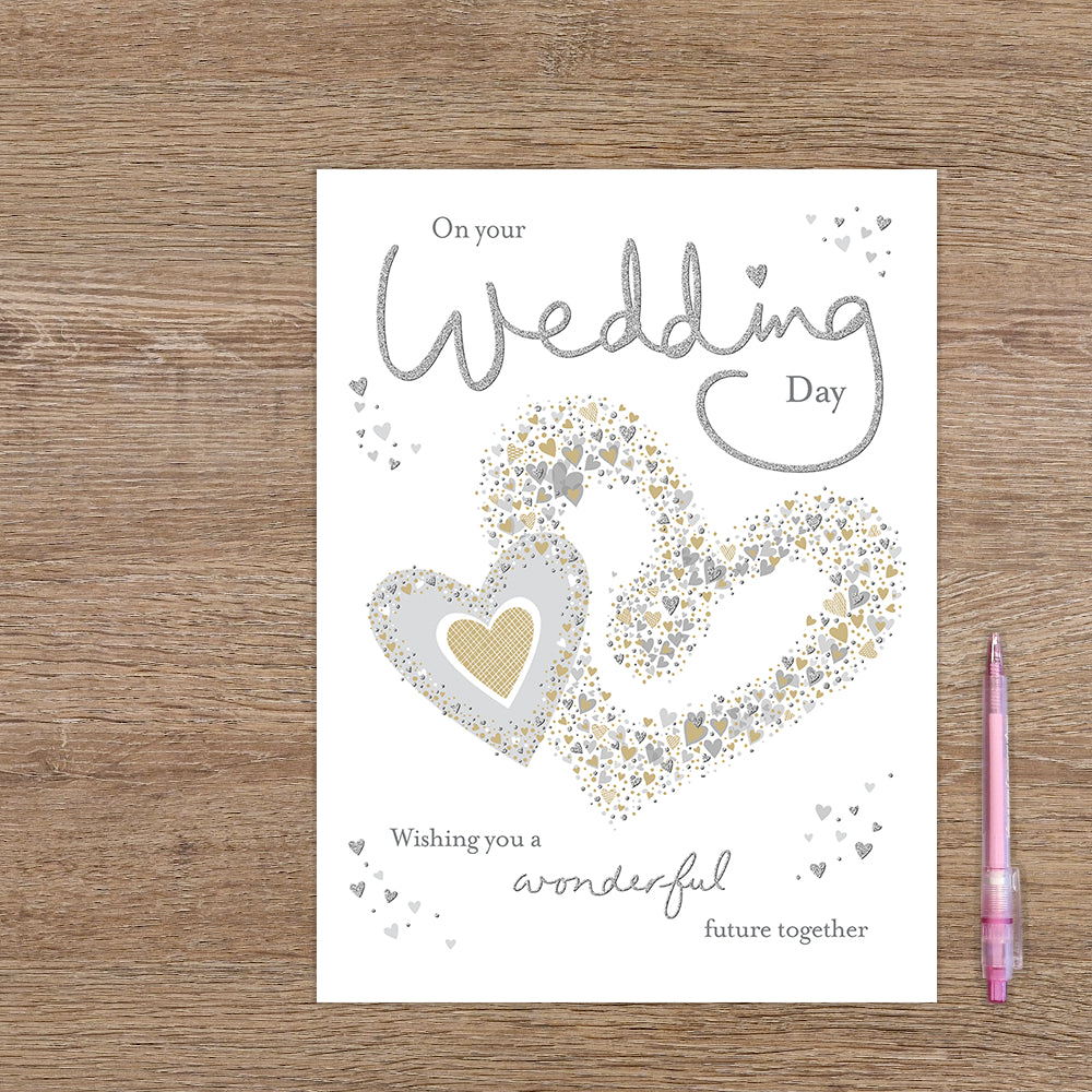 XL kaart - On your wedding day