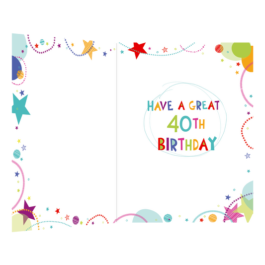 Happy 40th birthday to you