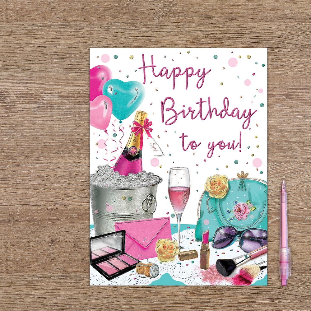 XL kaart - Happy Birthday to you!