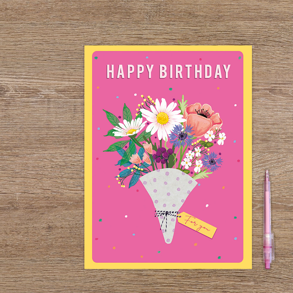 XL kaart - Happy birthday