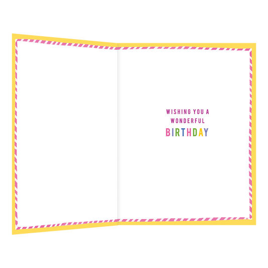 XL kaart - Happy birthday