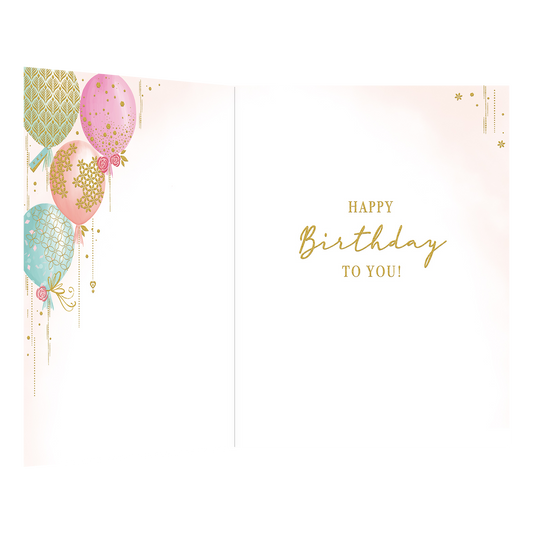 XL kaart - Sending you birthday wishes