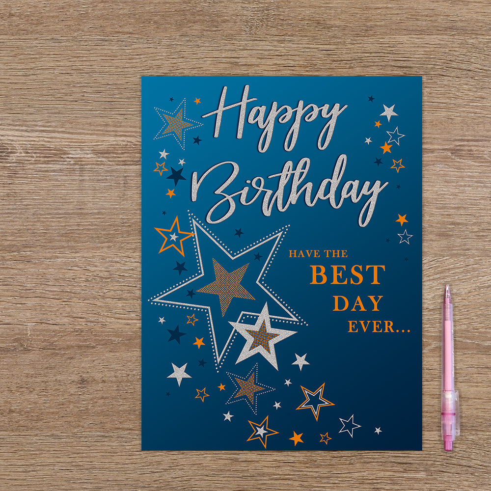 XL kaart - Happy birthday