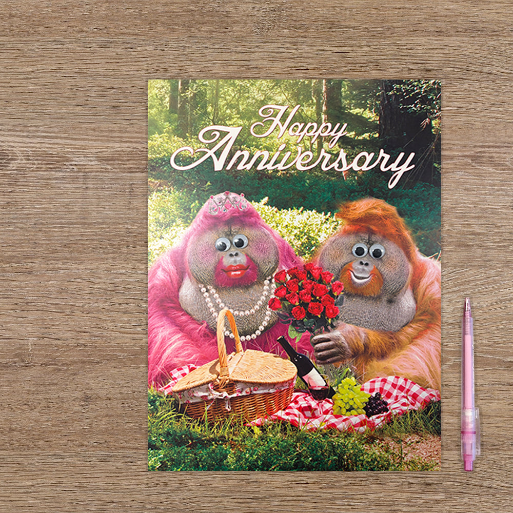 XL kaart - Happy anniversary