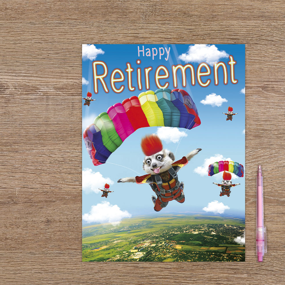 XL kaart - Happy retirement