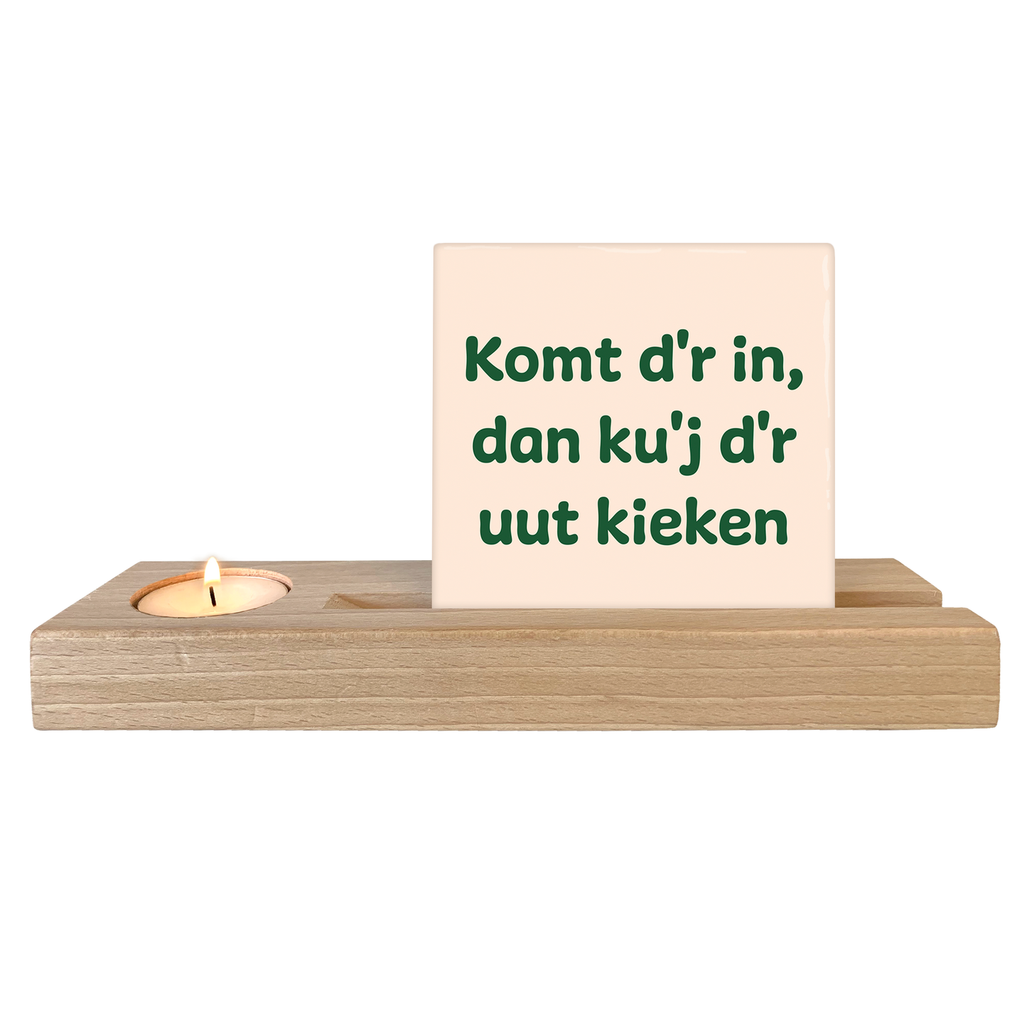 Komt d'r in, dan ku'j d'r uut kieken