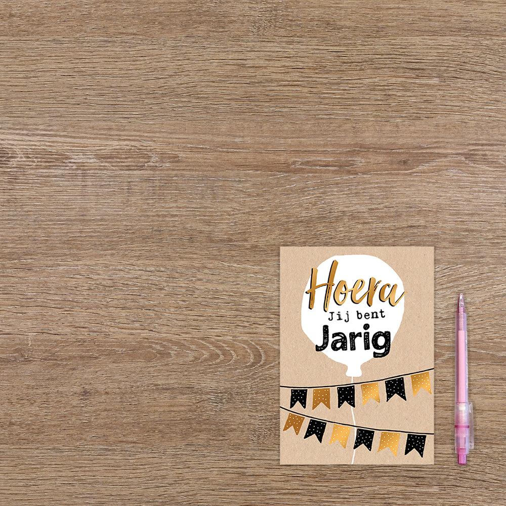 Hoera jij bent jarig