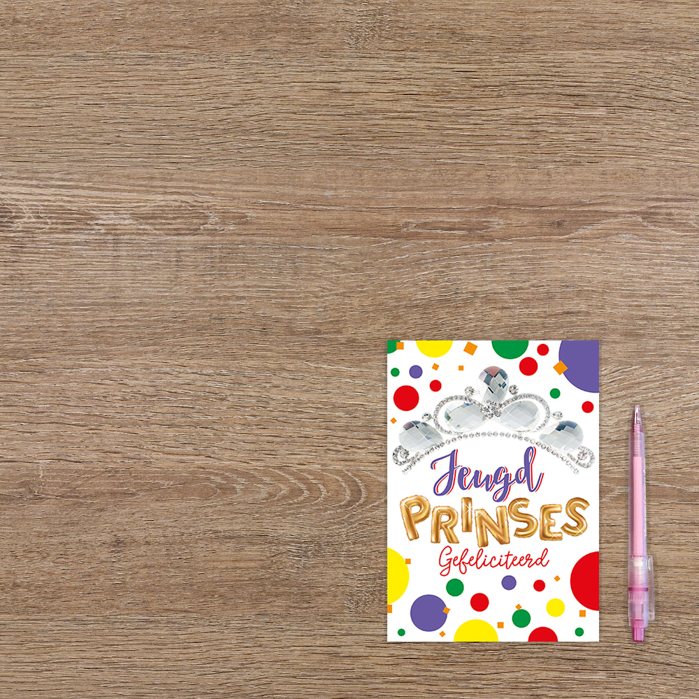 Jeugd princes gefeliciteerd