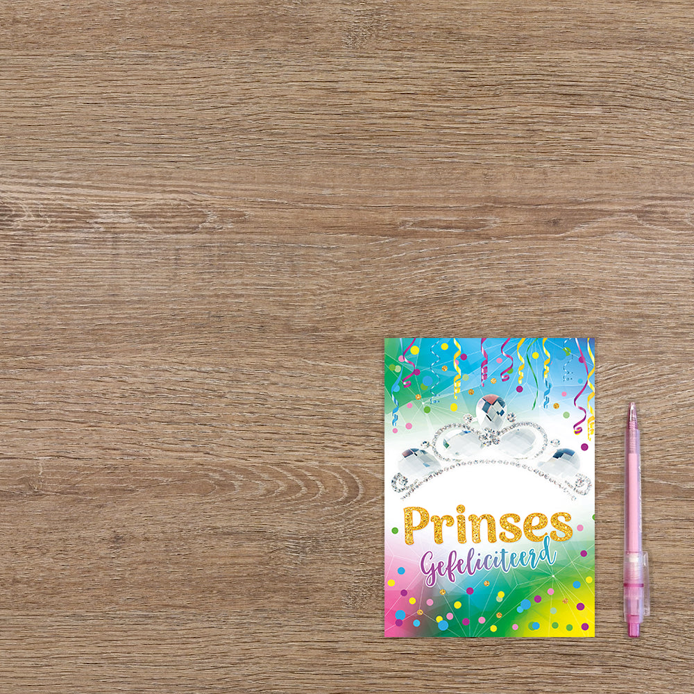 Prinses gefeliciteerd