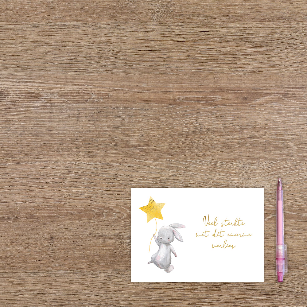 Veel sterkte met dit enorme verlies