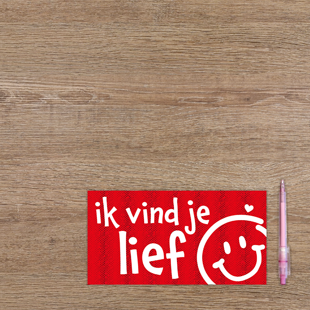 Ik vind je lief
