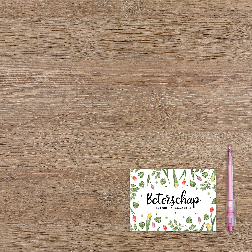 Beterschap namens je collega's