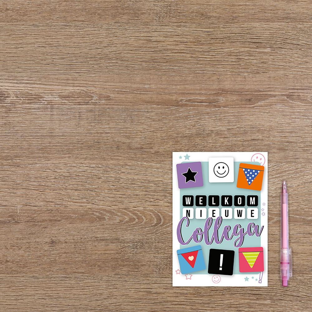 Welkom nieuwe collega