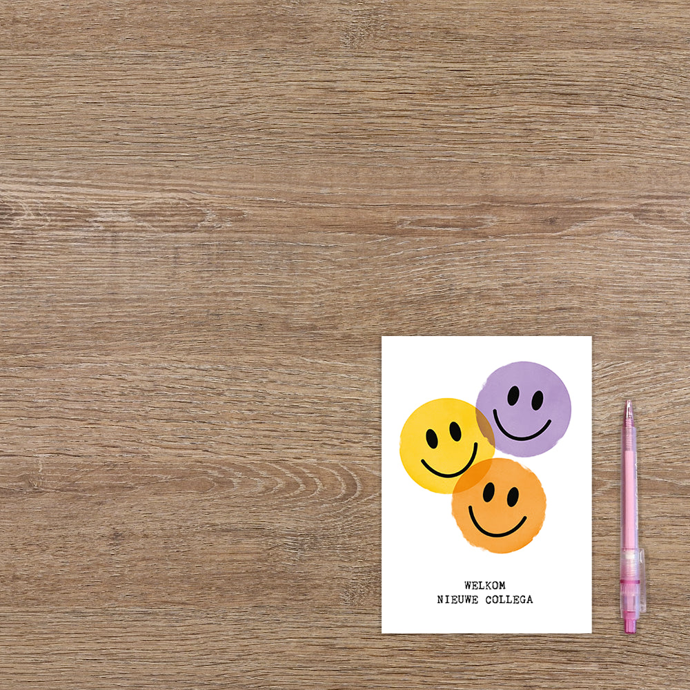 Welkom nieuwe collega