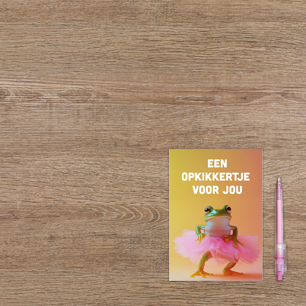 Een opkikkertje voor jou