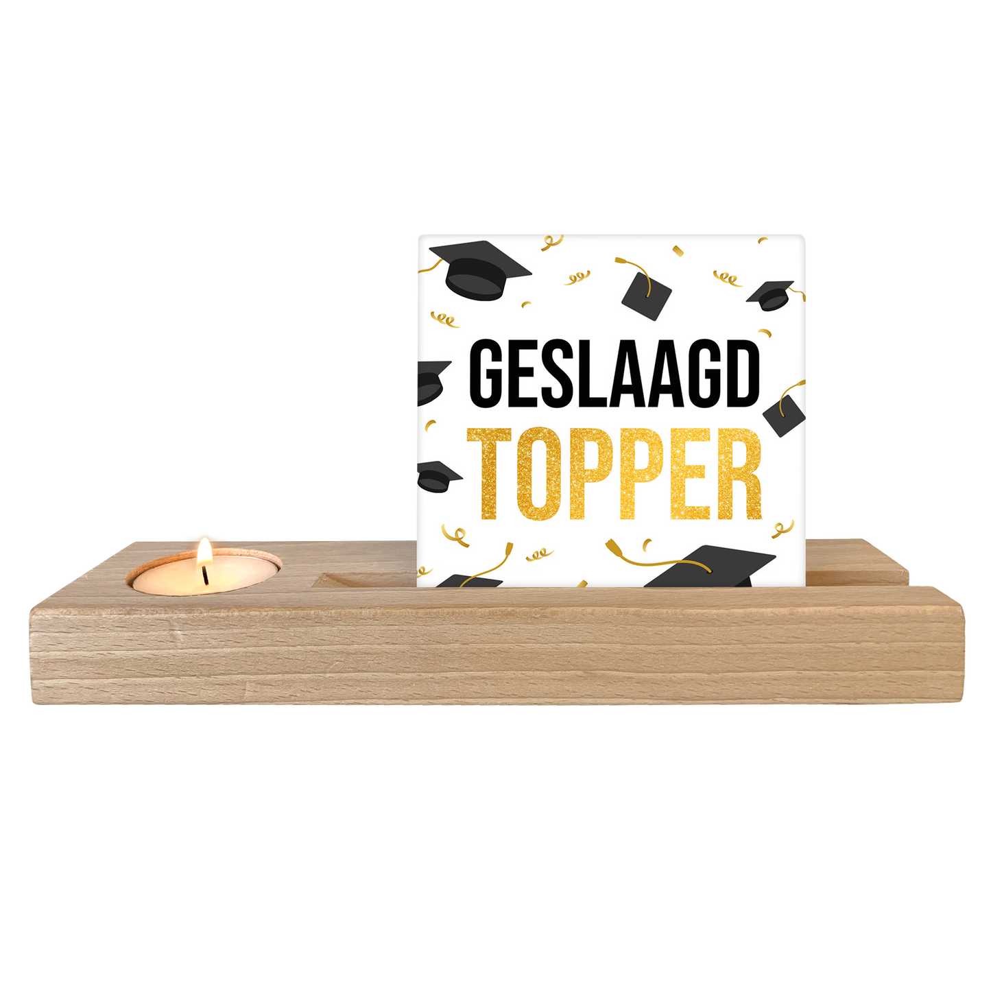 Geslaagd topper
