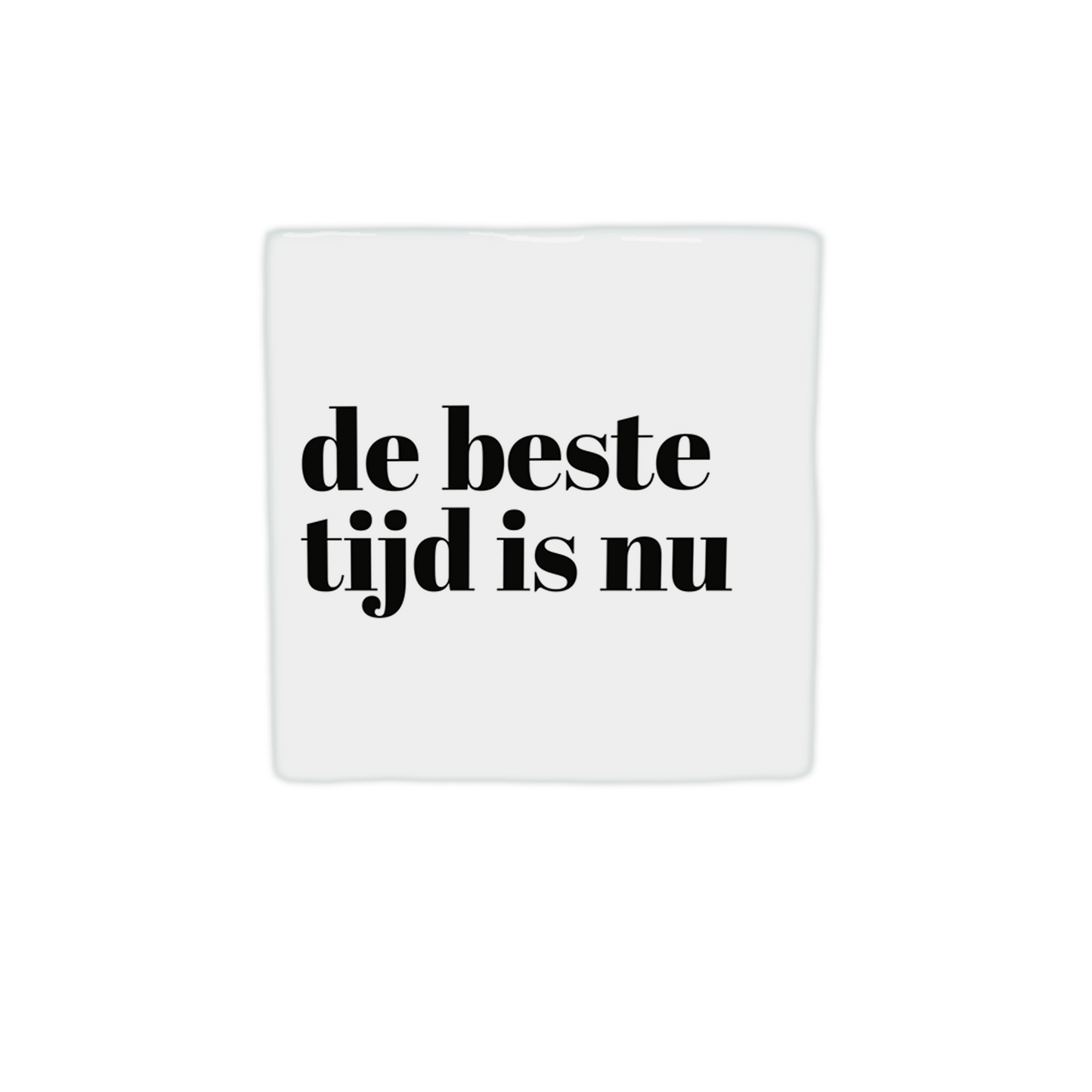 De beste tijd is nu