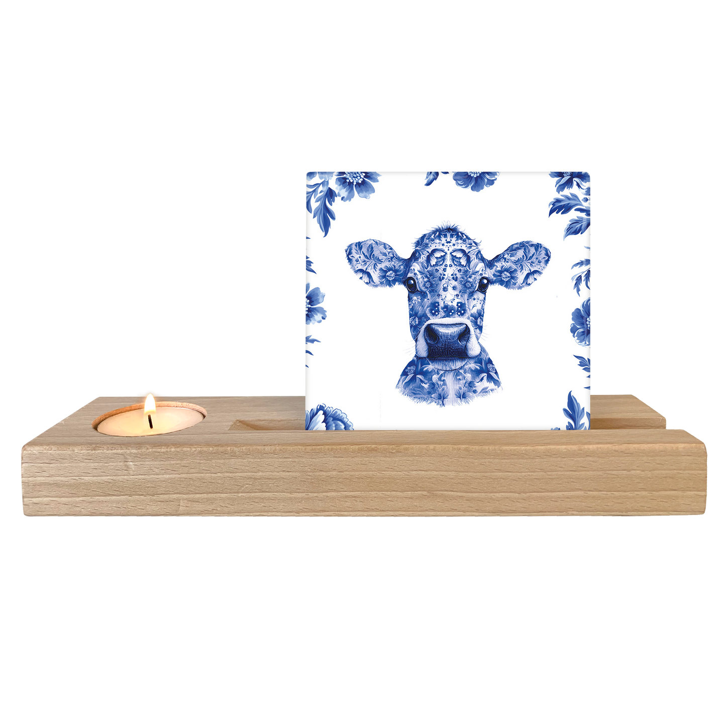 Delfts blauwe koe
