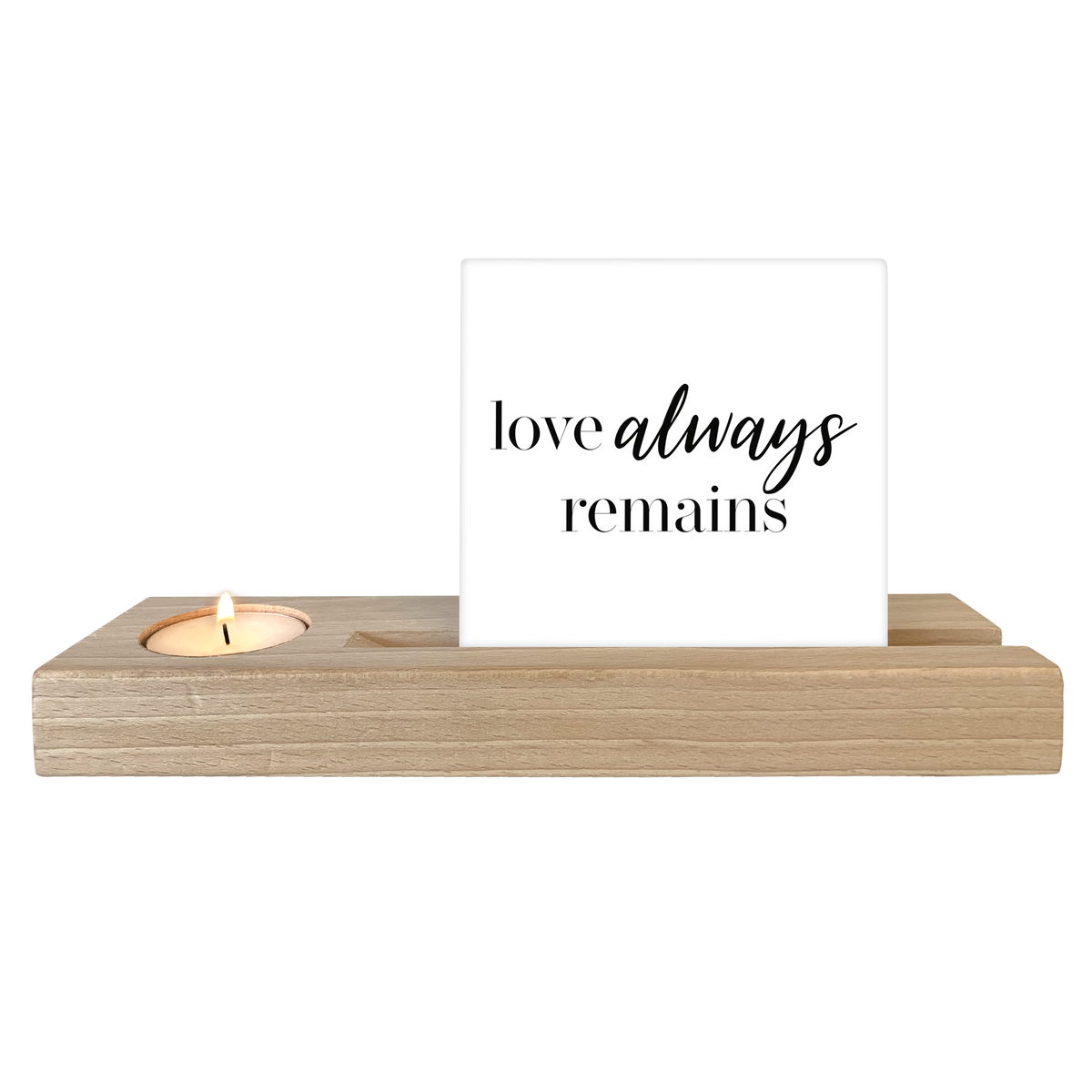 Love always remains