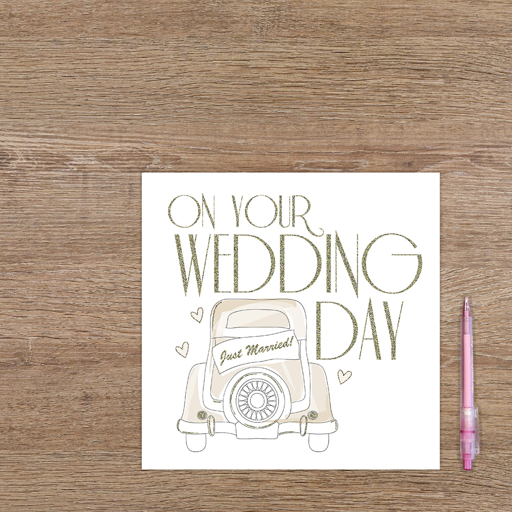 XL kaart - On Your wedding day