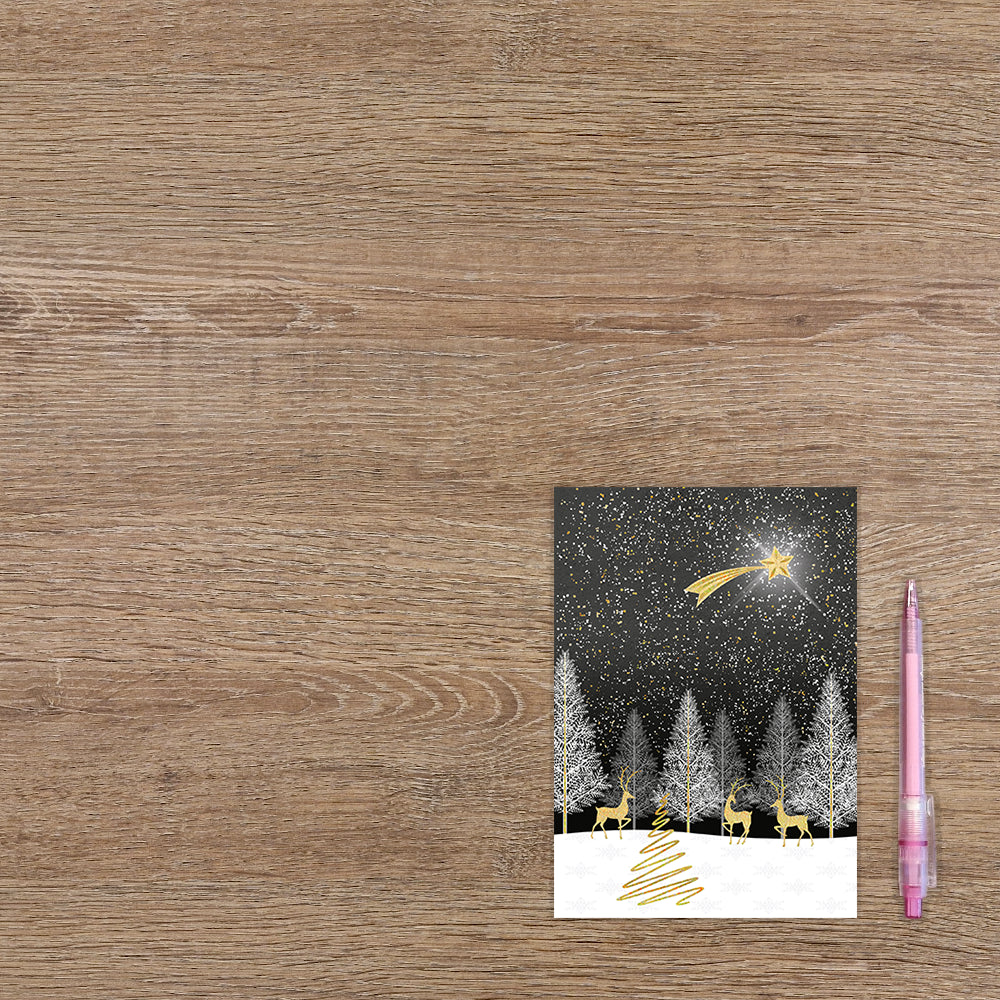 Rendieren in het bos