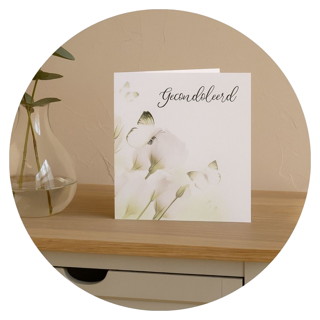 Condoleance kaarten