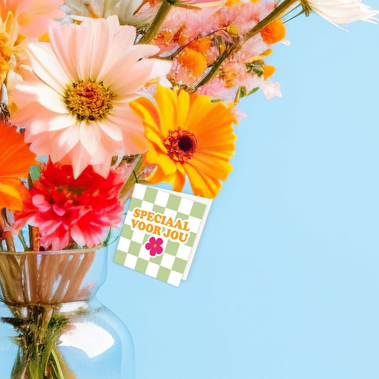 Bloemenkaartje - Speciaal voor jou