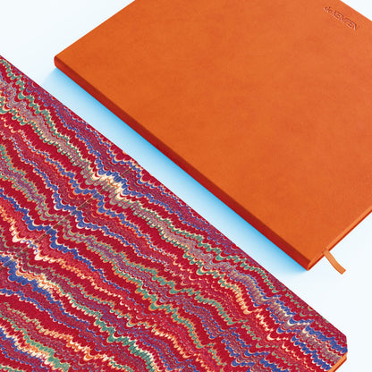 Notitieboek oranje