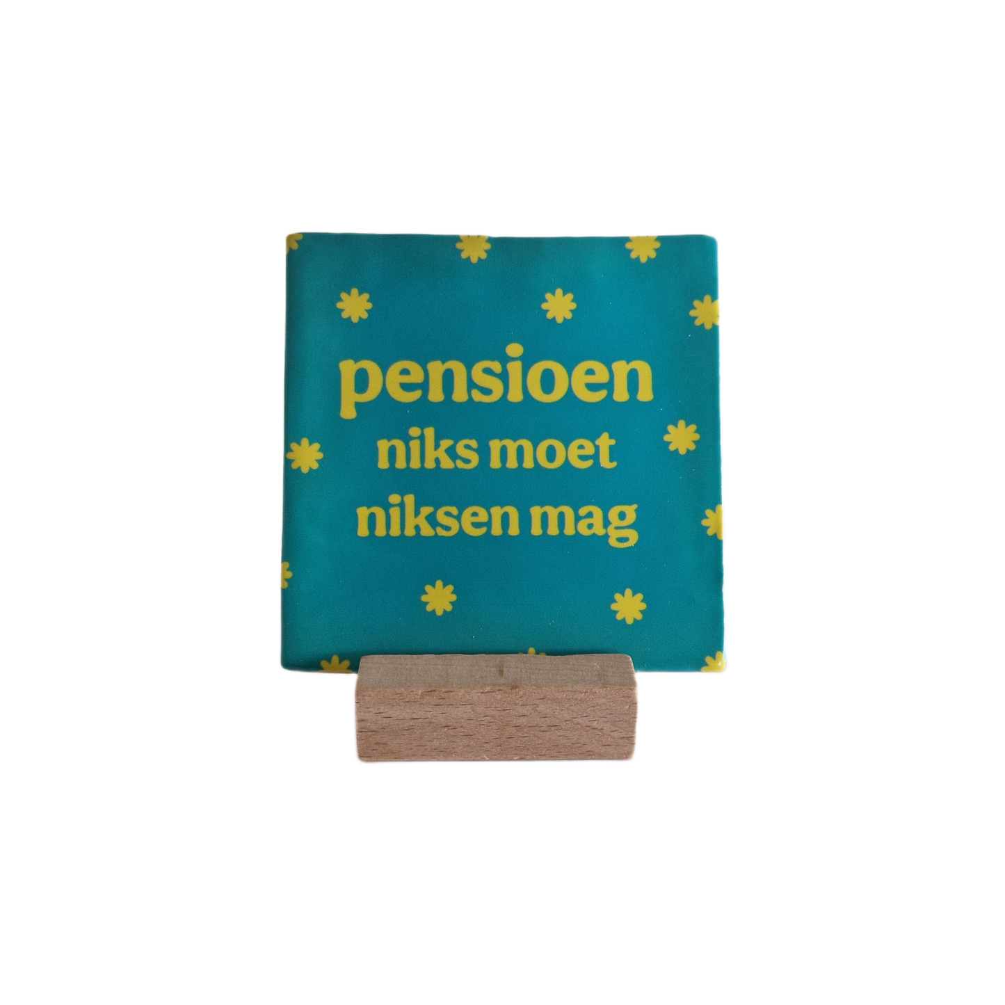 Pensioen niks moet niksen mag