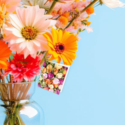 Bloemenkaartje - Tulpen