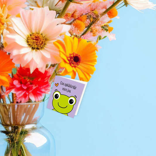 Bloemenkaartje - Een opkikkertje voor jou