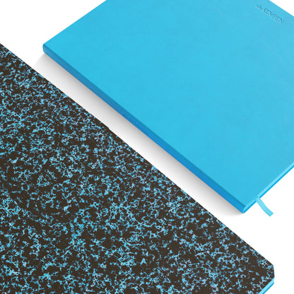 Notitieboek licht blauw