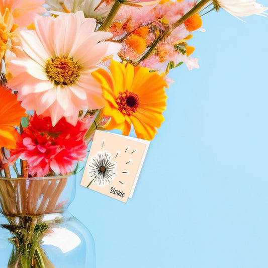 Bloemenkaartje - Sterkte