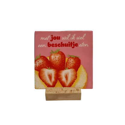 Met jou wil ik wel een beschuitje eten