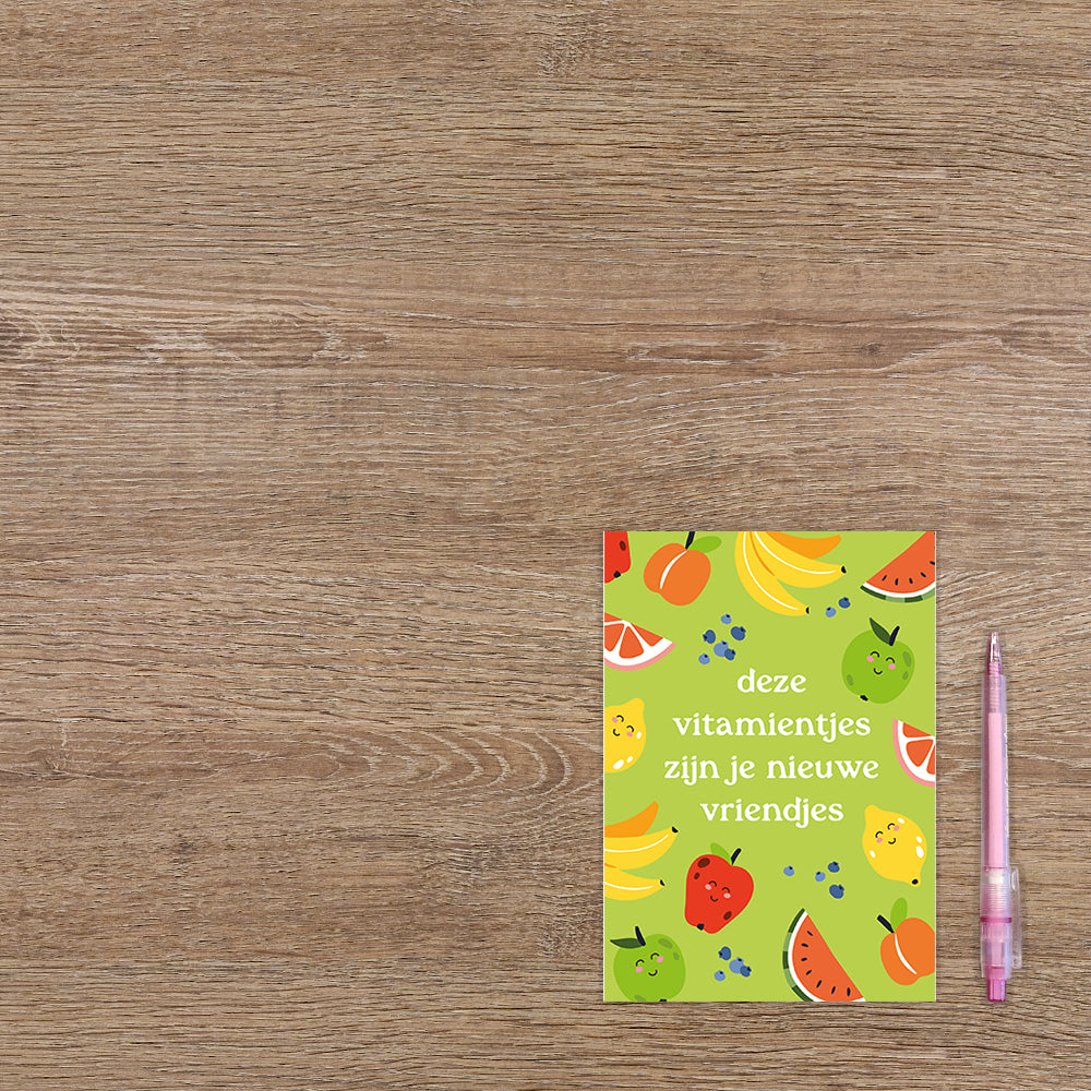 Vitamientjes zijn je nieuwe vriendjes