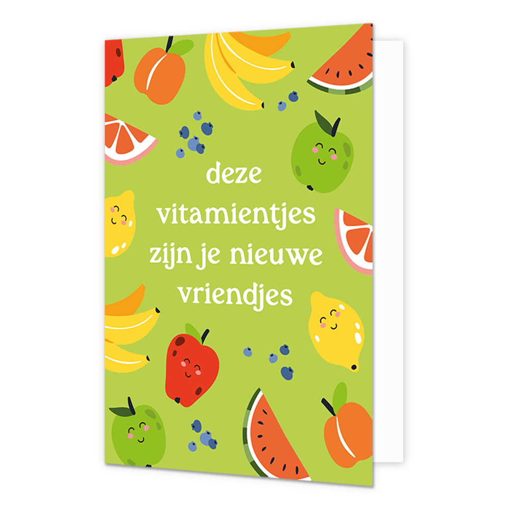 Vitamientjes zijn je nieuwe vriendjes