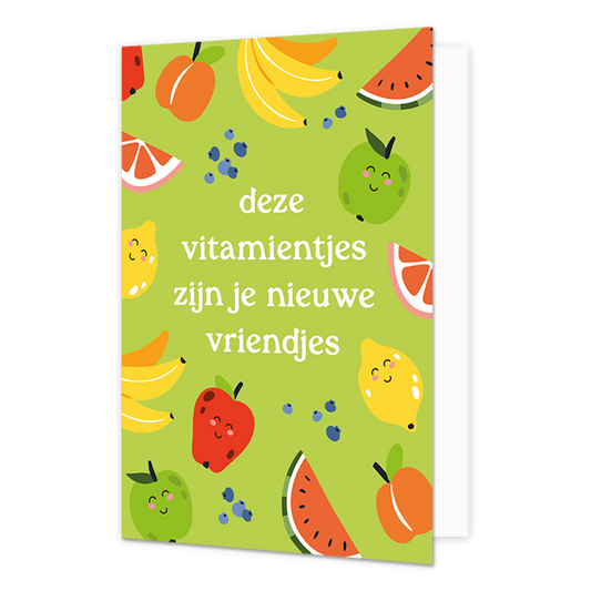 Vitamientjes zijn je nieuwe vriendjes