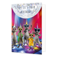 Yay! It's your birthday - Formaat: Standaard - Vorm: Staand - Verjaardagskaart - Op deze wenskaart staan vijf wasberen met een feesthoed en zonnebrillen op. Twee wasberen hebben een gekleurde blouse aan. Ze staan op een dansvloer met boven hun een grote zilveren discobal. In de discobal staat in het zwart de tekst 'Yay! it's your birthday'. - Snelwenskaart
