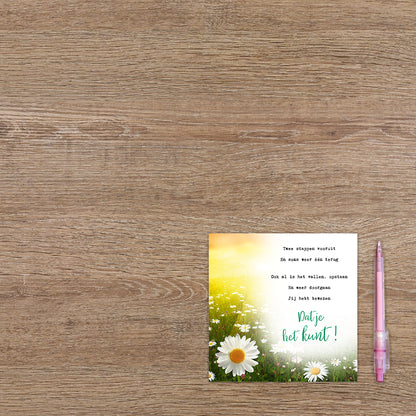 Twee stappen vooruit