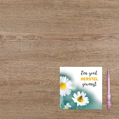 Een goed herstel gewenst