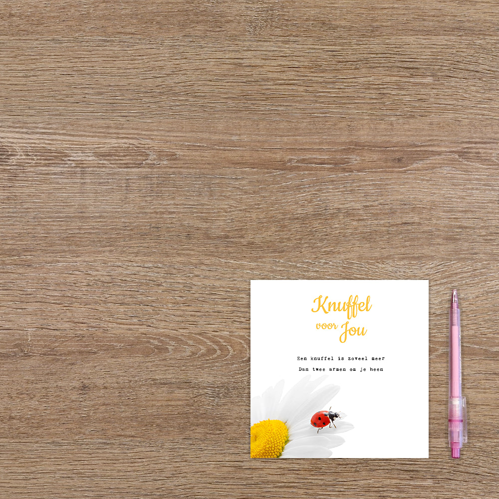 Knuffel voor jou