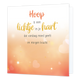 Hoop is een lichtje in je hart - Formaat: Standaard - Vorm: Vierkant - Sterkte kaart - Op deze wenskaart staat de tekst: "Hoop is een lichtje in je hart dat vandaag moed geeft en morgen kracht". - Snelwenskaart