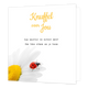 Knuffel voor jou - Formaat: Standaard - Vorm: Vierkant - Vriendschapskaart - Op deze wenskaart staat een lieveheersbeestje op een witte bloem met daarboven de tekst: "Knuffel voor jou. Een knuffel is zoveel meer dan twee armen om je heen". - Snelwenskaart