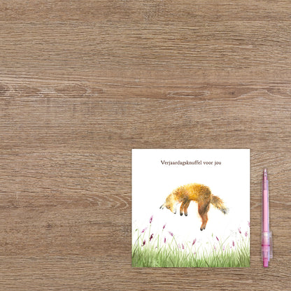 Verjaardagsknuffel voor jou