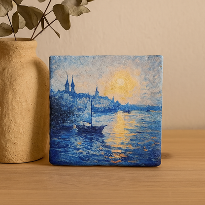 Sea at night