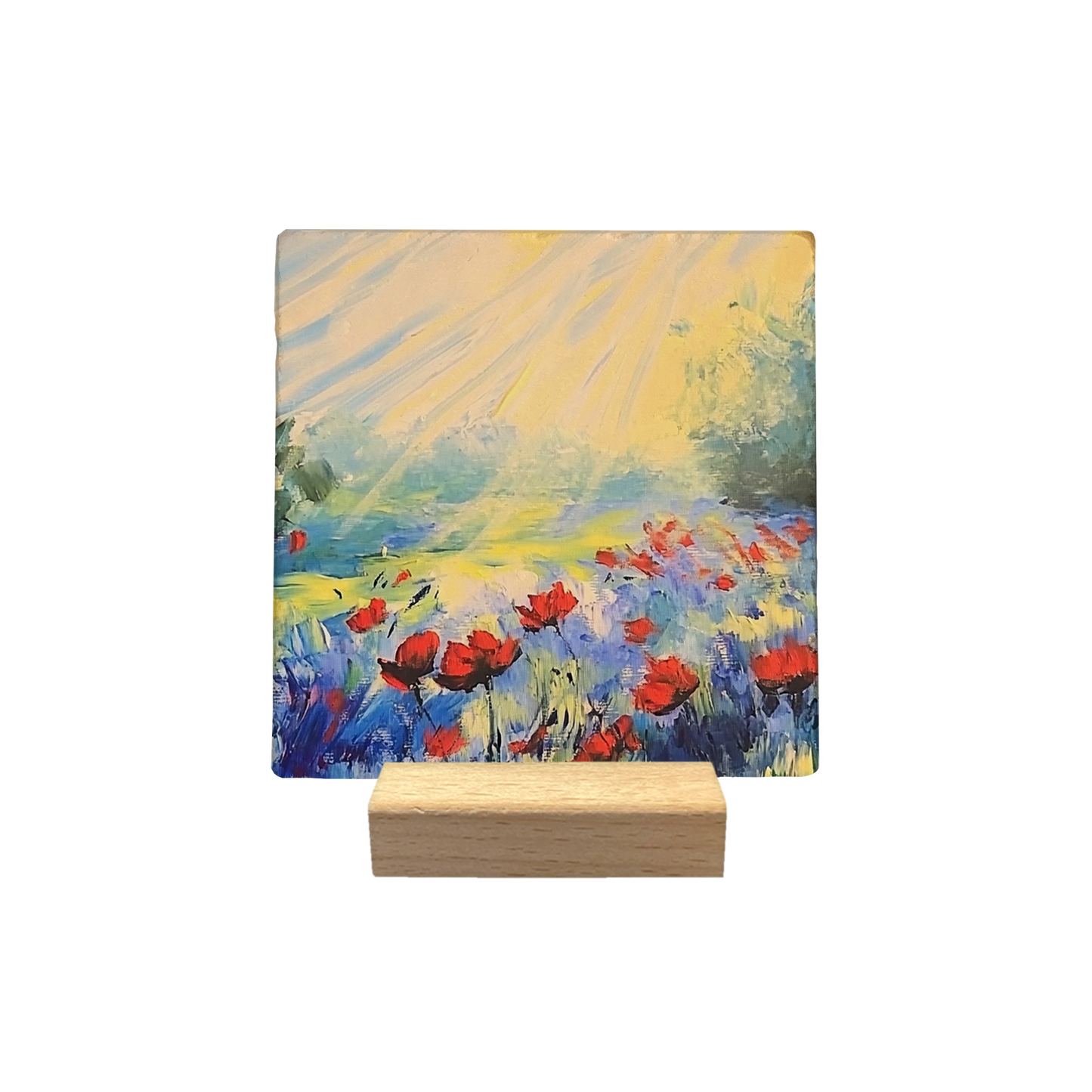 Poppies veld