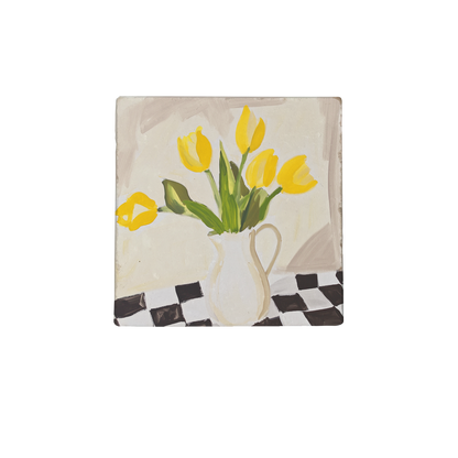 Gele tulpen