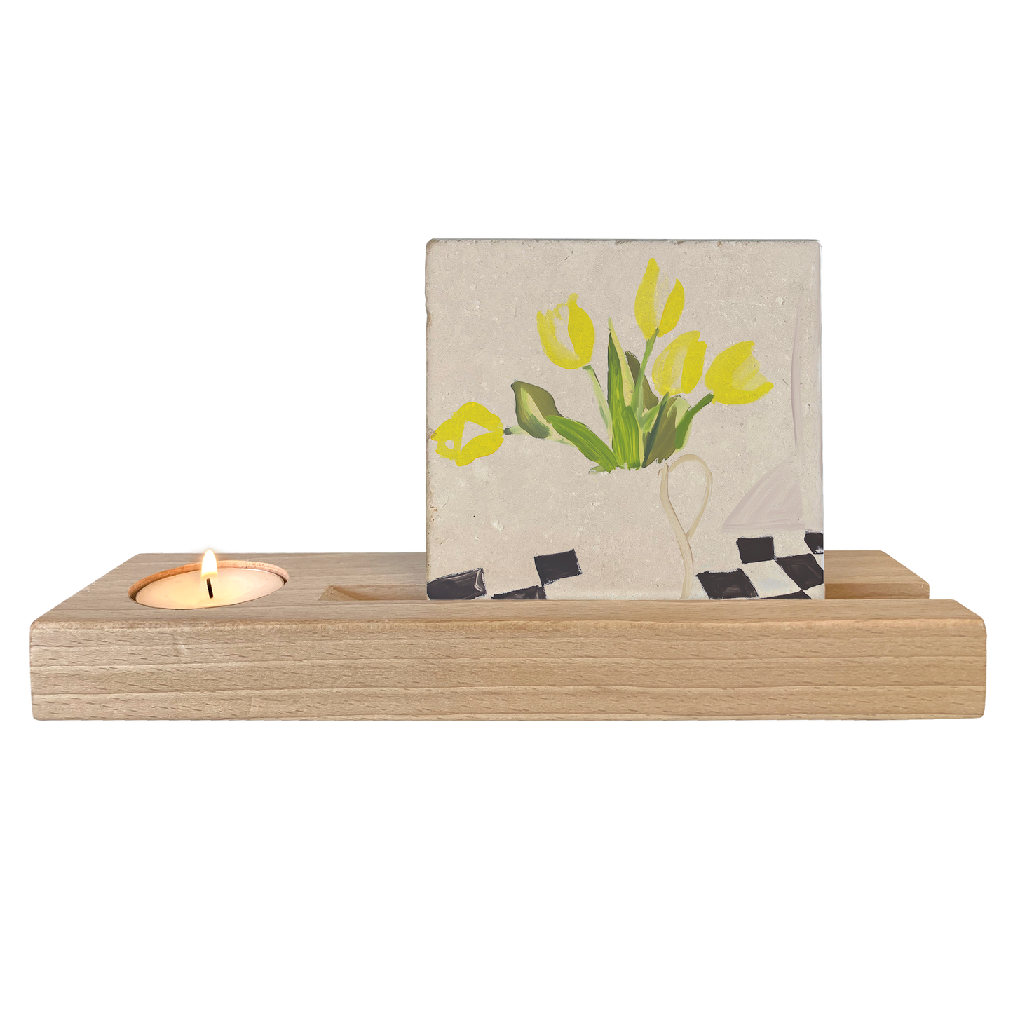 Gele tulpen