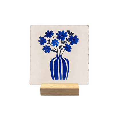 Delfts blauwe vaas